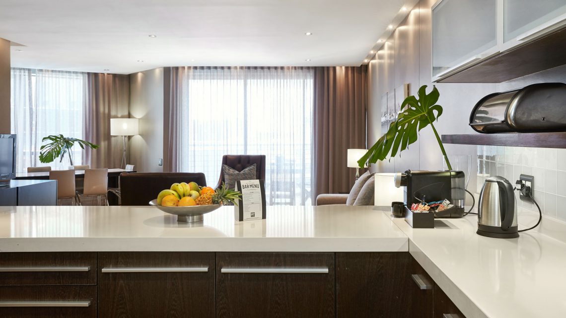 Kitchen & Living Room